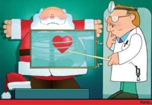 Santa's Healthy Heart! His ICD-10 screening 